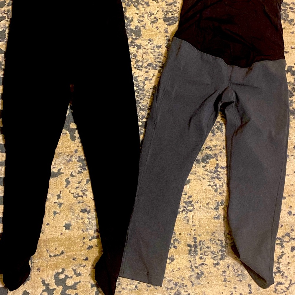 2 pairs leggings Isabella Maternity size xs